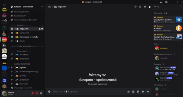 Usługa Tworzenia Pełnego Serwera Discord od Podstaw